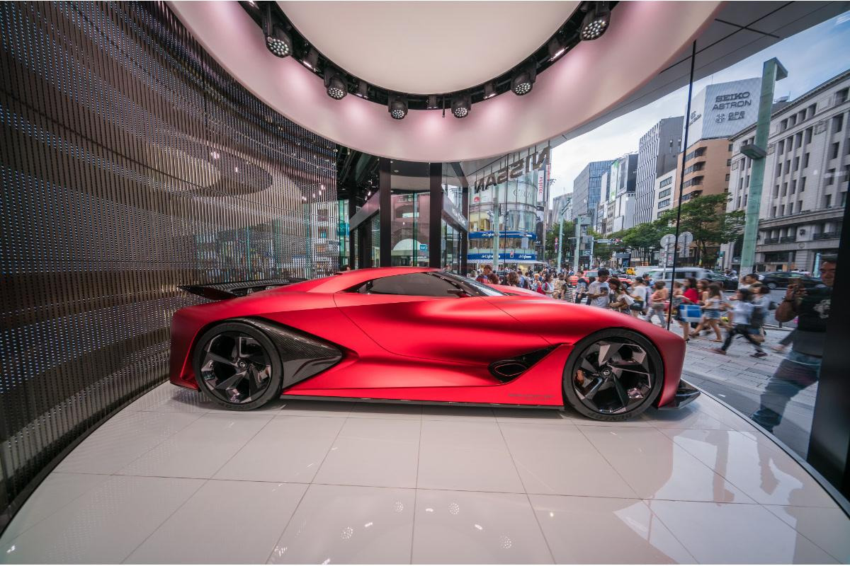 Nissan Crossing — places to visit in Ginza