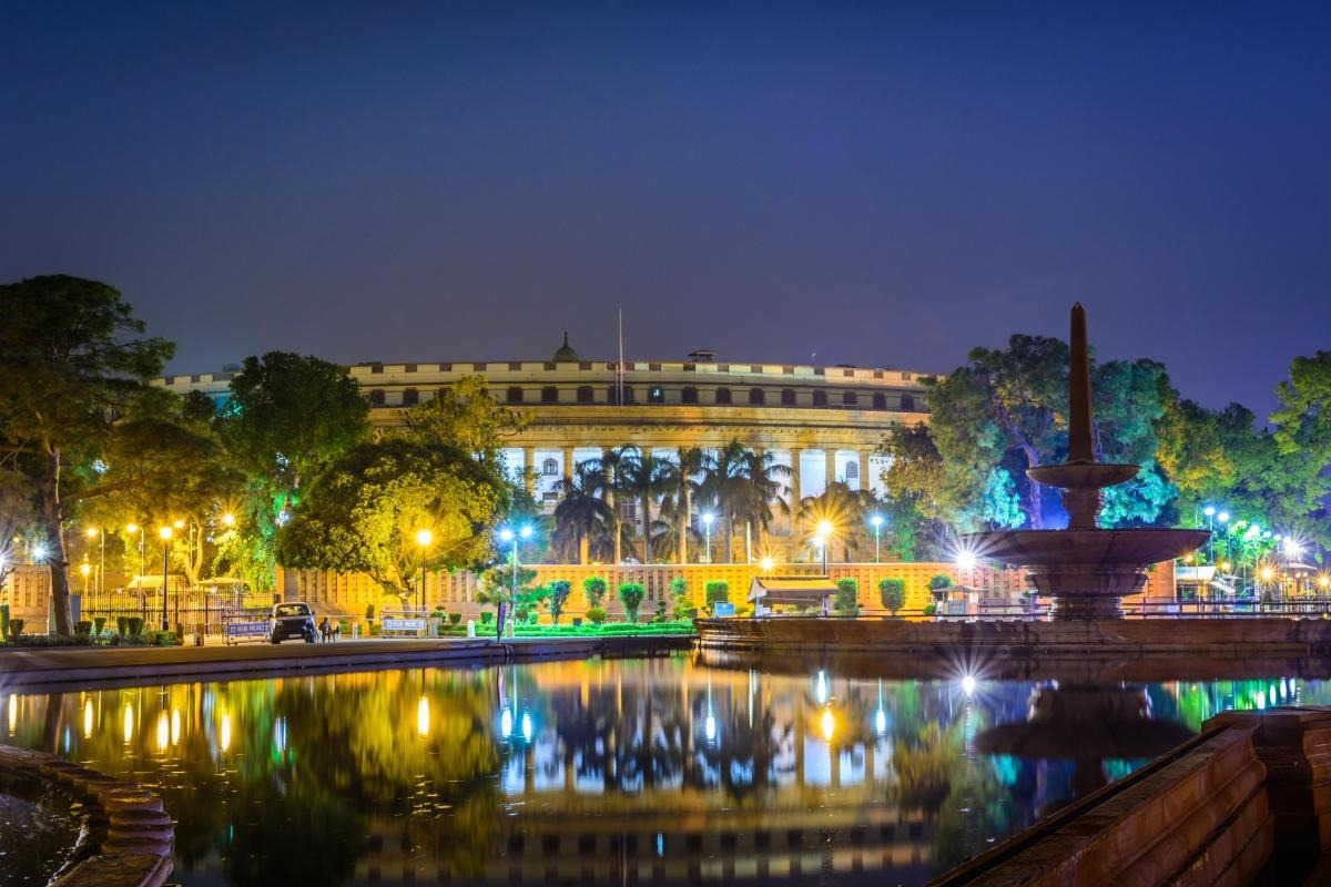 Sansad Bhavan — the Parliament House, New Delhi