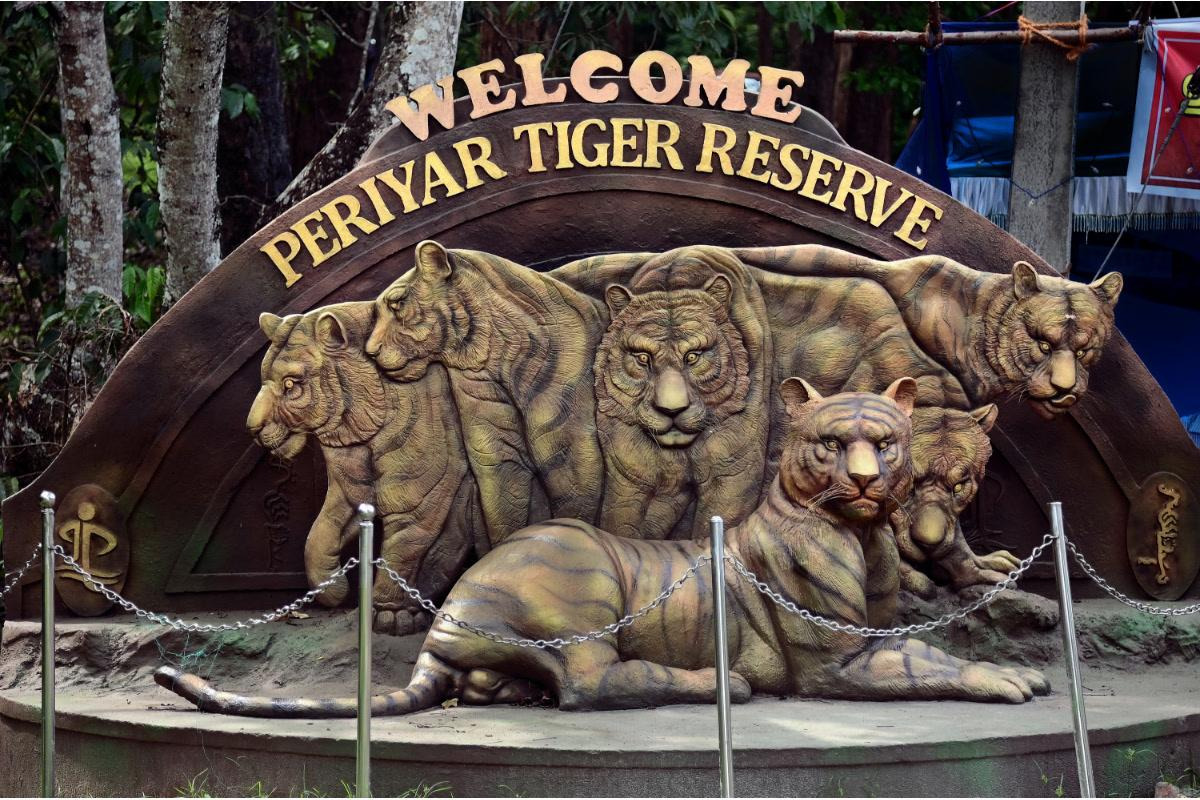 Periyar Tiger Reserve — places to visit in Thekkady
