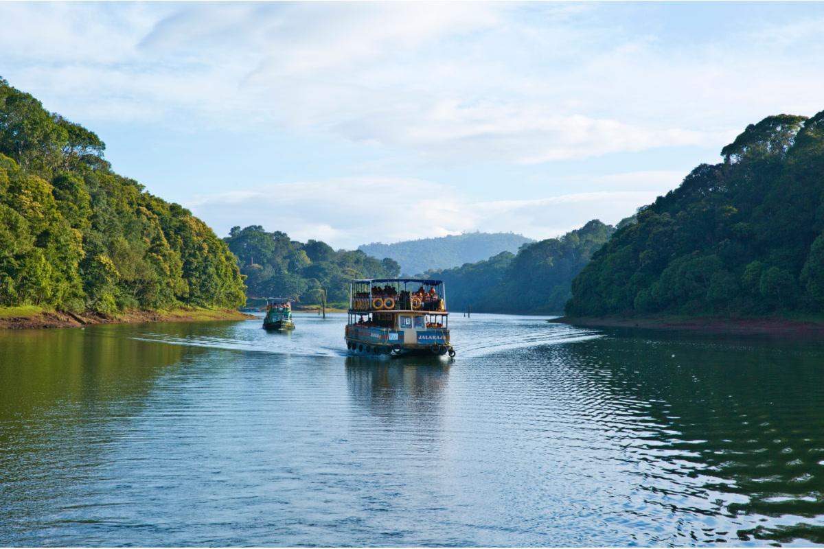 Periyar Wildlife Sanctuary — places to visit in Thekkady